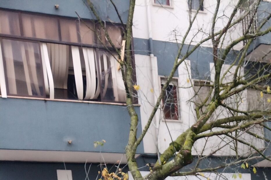 Viaturas danificadas