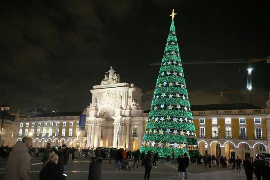 Luzes de Natal em Lisboa