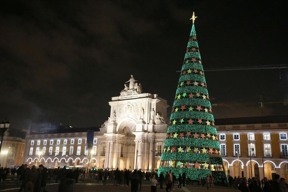 Luzes de Natal em Lisboa