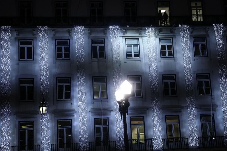 Luzes de Natal em Lisboa