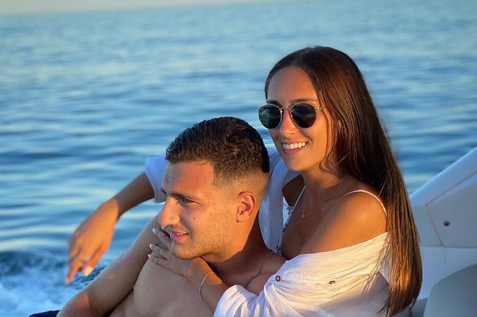 Cláudia Pinto Lopes e Diogo Dalot