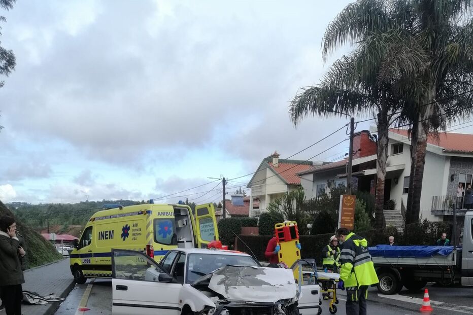 Acidente em Oliveira de Azeméis