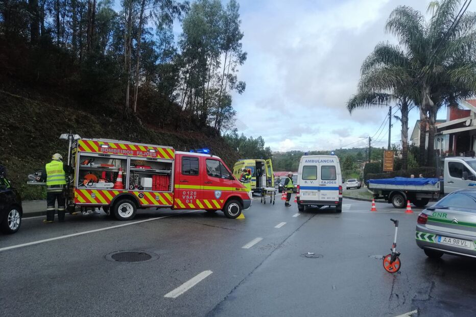 Acidente em Oliveira de Azeméis
