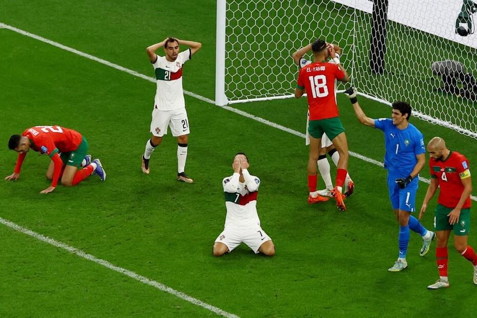 Portugal perdeu frente à seleção de Marrocos
