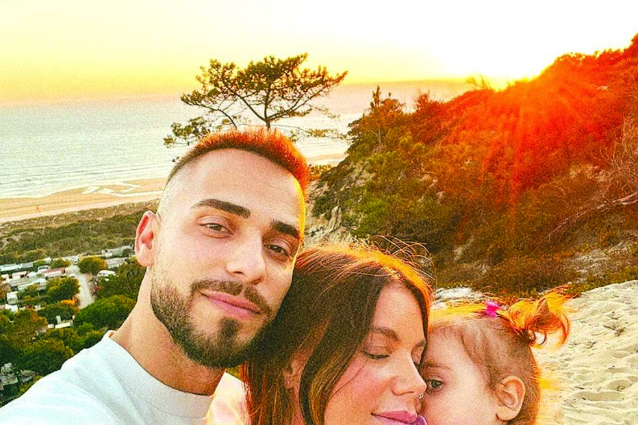 O casal já tem uma filha em comum, Penélope, de dois anos 