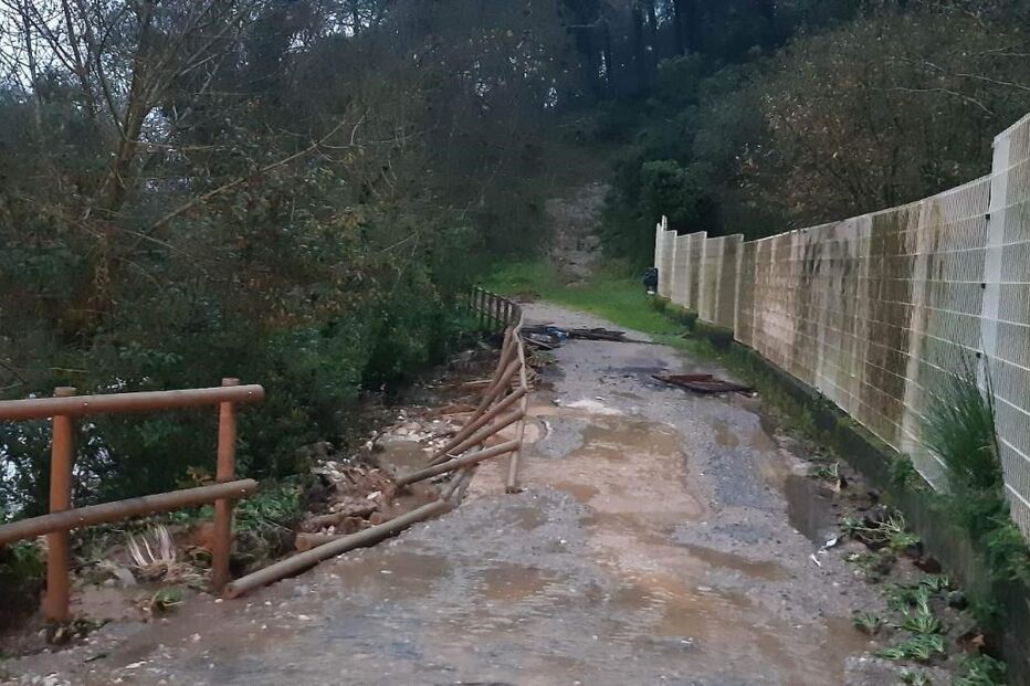 Serra de Sintra, mau tempo