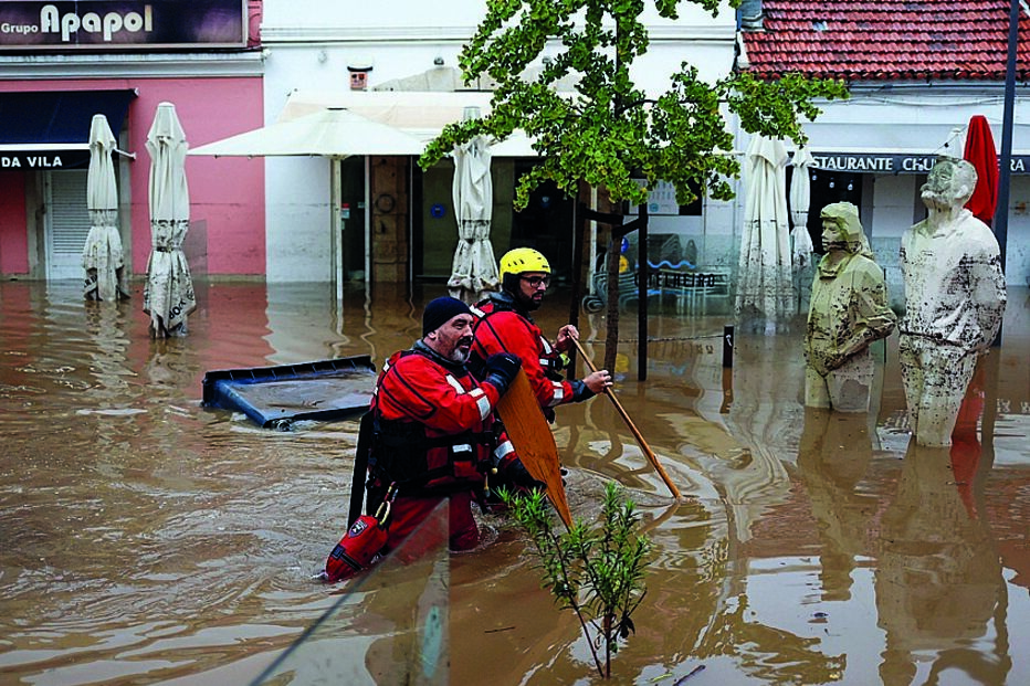 Estragos, Mau tempo, cheias, Lisboa