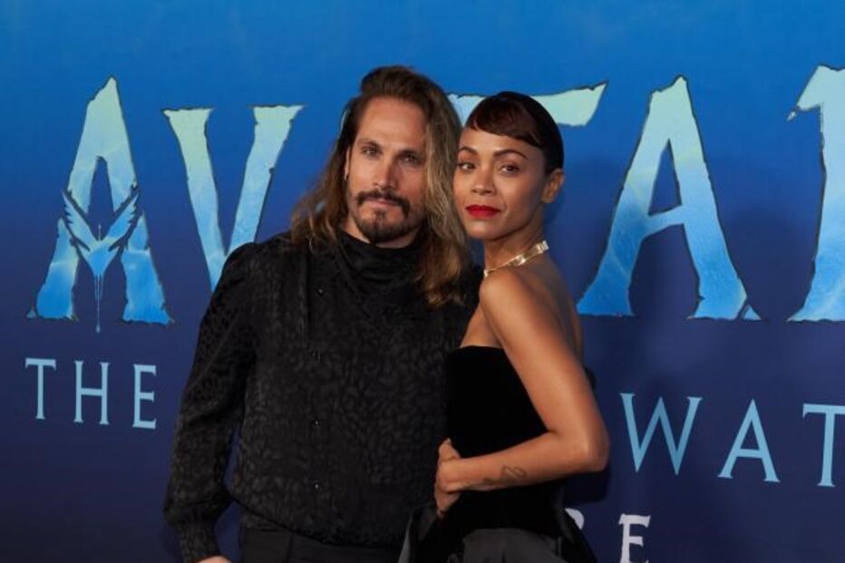 Zoe Saldana e Marco Perego