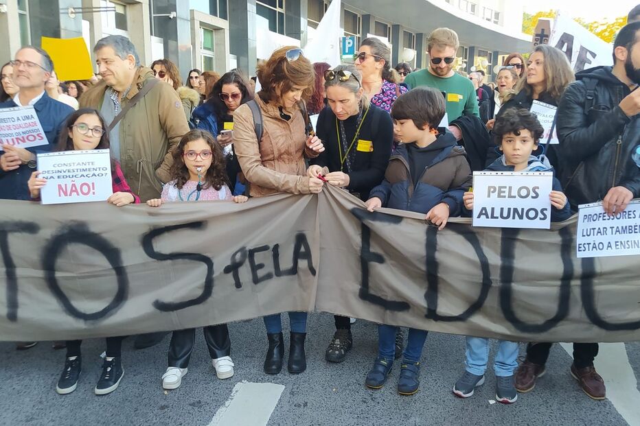 Manifestação professores