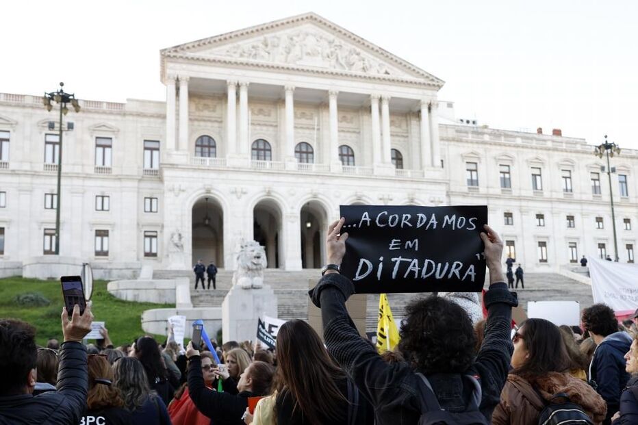 Manifestação de Professores em Lisboa