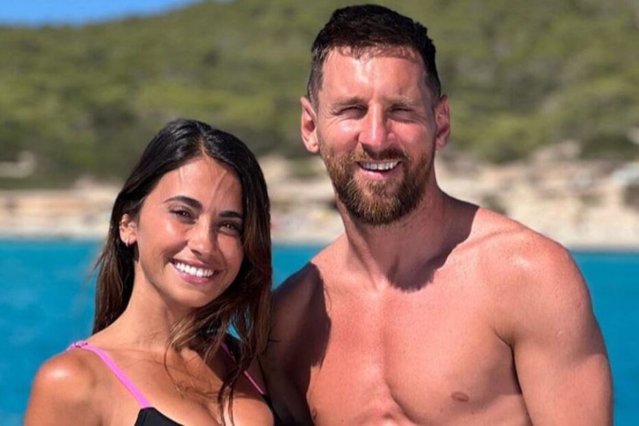 Messi, Antonella Roccuzzo, Inès Rau, Mbappé 