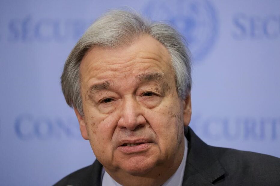 Secretário-geral da ONU, António Guterres