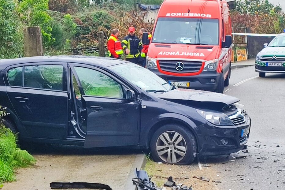 Colisão entre dois carros faz um morto e um ferido em Ovar