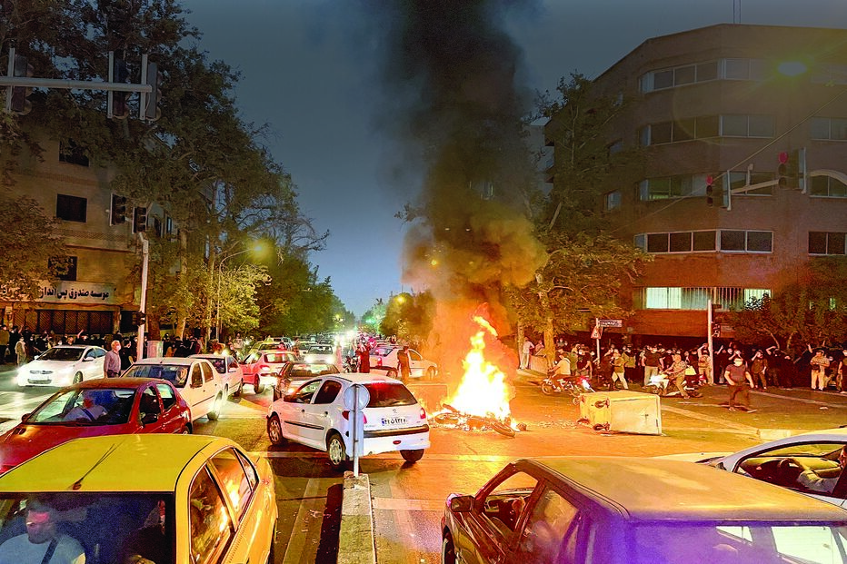Protestos no Irão
