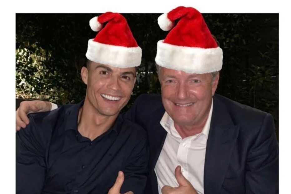 Piers Morgan e Cristiano Ronaldo