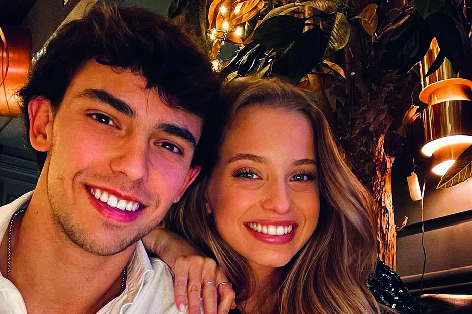 Félix e ‘Magui’ conheceram-se através de amigos em comum e assumiram a relação no fim de 2019 