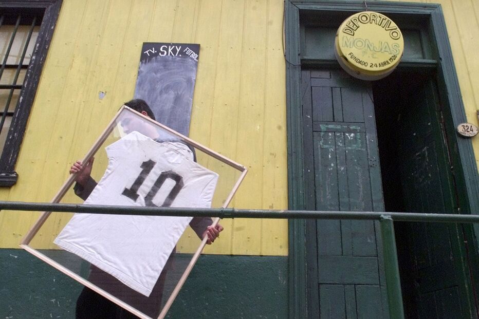 Camisola de Pelé no Santos FC