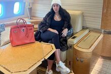 Georgina Rodríguez revela o interior luxuoso do avião em que se deslocaram para a Arábia Saudita