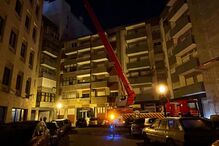 18 feridos em incêndio num prédio em Lisboa