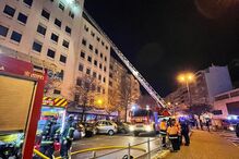 18 feridos em incêndio num prédio em Lisboa