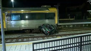 Ferido grave em abalroamento entre comboio e carro em Valença