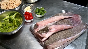Raia Confitada com o Chef Pedro Gomes
