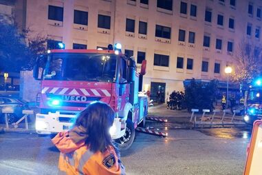 18 feridos em incêndio num prédio em Lisboa