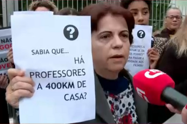 Docentes da Escola D. Dinis de Marvila juntam-se à greve dos professores