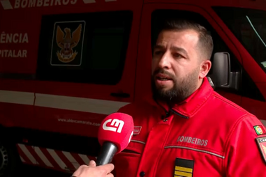 Idoso assistido por ambulância roubada acaba por morrer