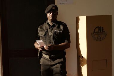 Polícia na Guiné-Bissau