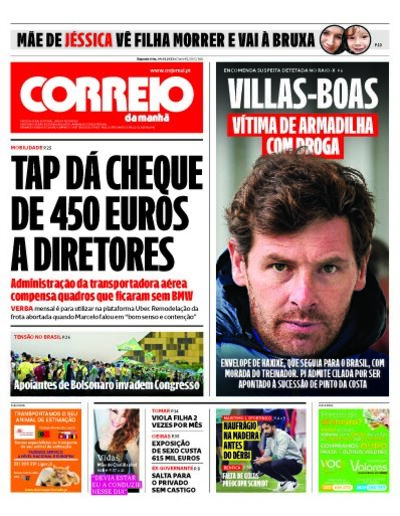 Capas Correio da Manhã de Junho de 2023