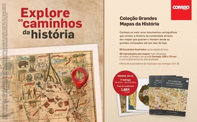 Coleção Grandes Mapas da História - Promoções - Correio da Manhã