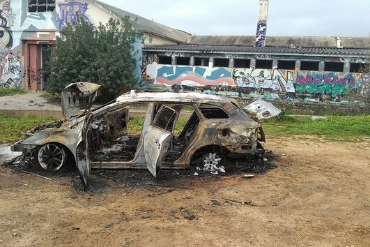 táxi, roubo, Olhão, Algarve