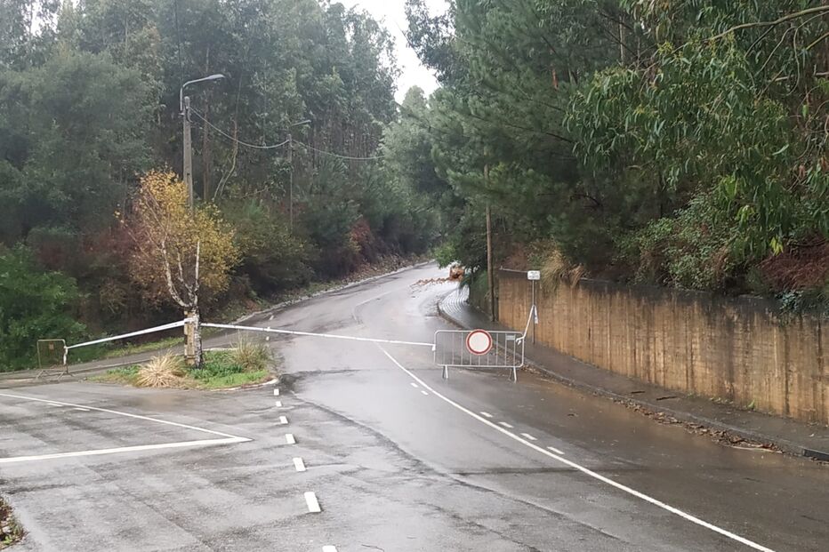 Derrocada em Espinho