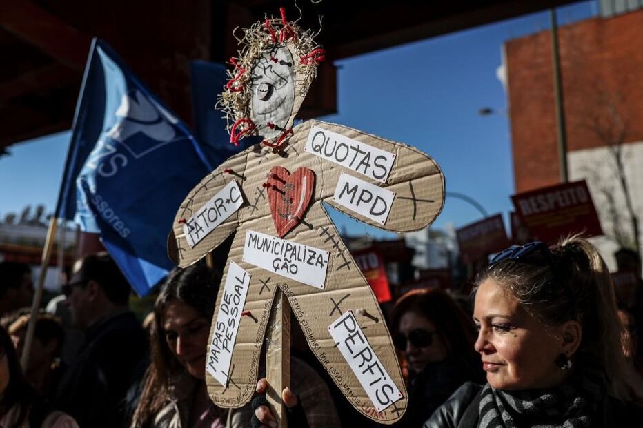 Manifestação professores