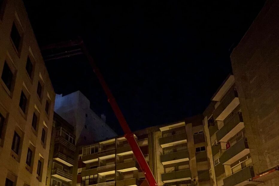 18 feridos em incêndio num prédio em Lisboa