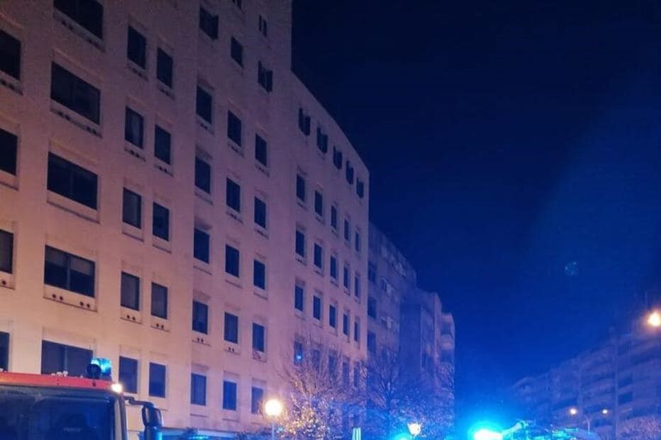 18 feridos em incêndio num prédio em Lisboa