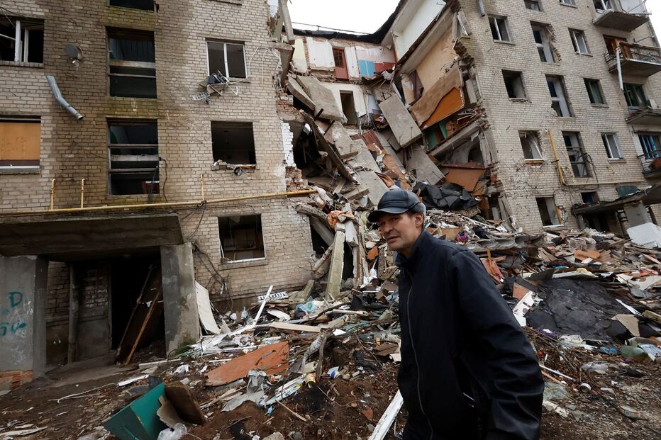 Guerra na Ucrânia, Bakhmut, Destruição, Mísseis