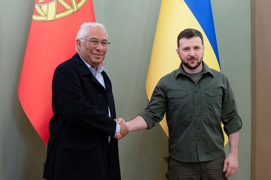 Guerra na Ucrânia, António Costa, Zelensky, Ucrânia, Portugal 
