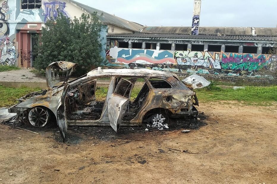 táxi, roubo, Olhão, Algarve