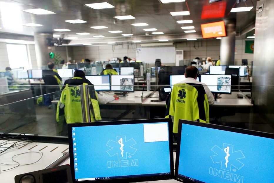 INEM, telecomunicações, socorro