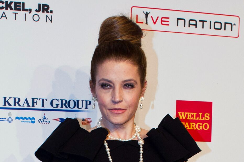 Lisa Marie durante uma gala, em 2013