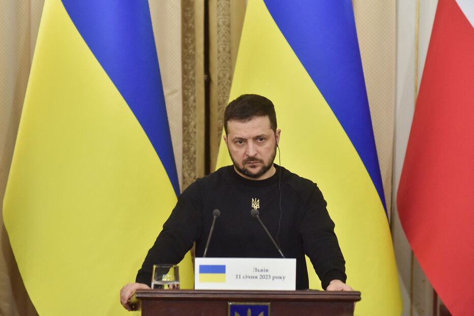 Volodymyr Zelensky, presidente ucraniano