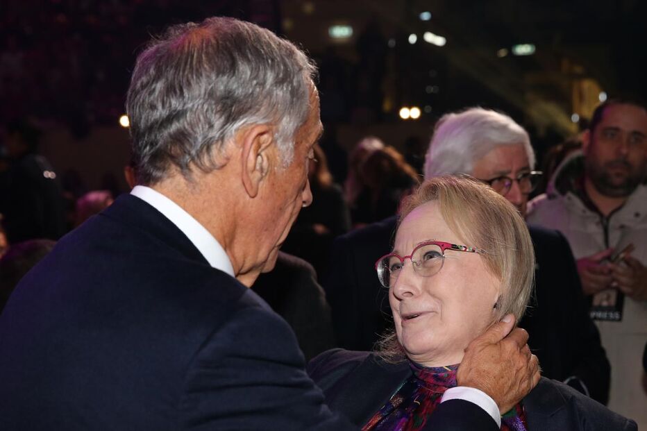 Marcelo Rebelo de Sousa e Graça Freitas