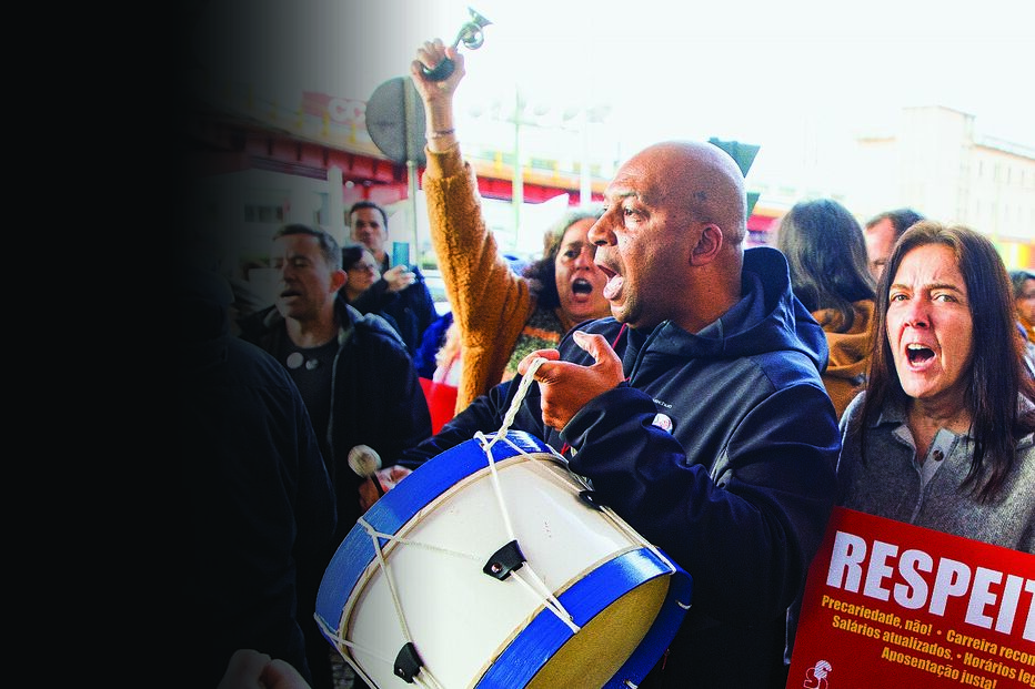 Manifestação dos professores