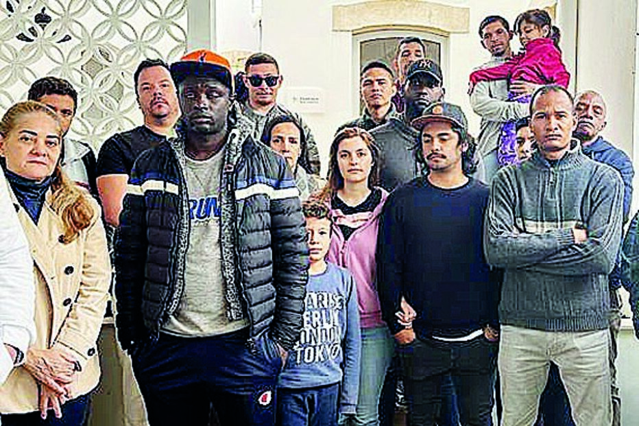 Moradores vítimas de despejo