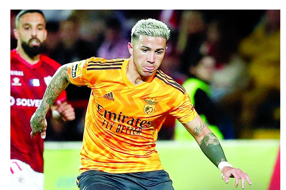 Enzo Fernández voltou a fazer uma exibição ao nível do que mostrou antes da paragem para o Mundial