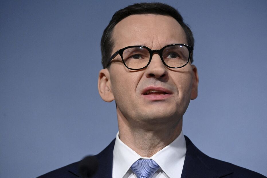 Primeiro-ministro polaco, Mateusz Morawiecki