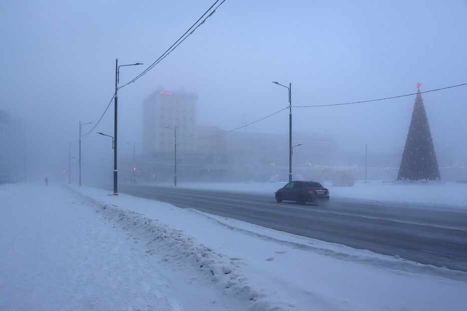  Cidade de Yakutsk, na Sibéria