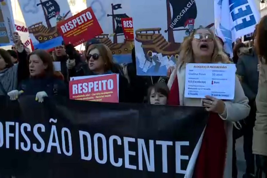 Professores querem dar ‘lição’ ao Governo 